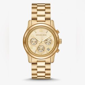 Michael Kors Runway Gold-Tone Watch